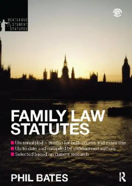 Family Law Statutes by Phil Bates