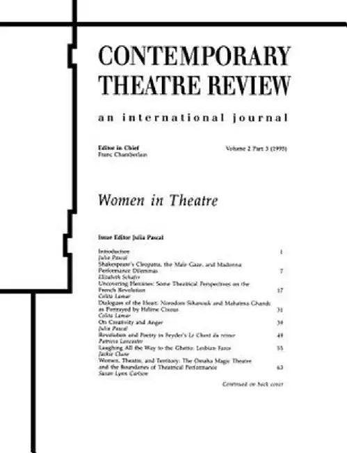 Women in Theatre 2#3 by Julia Pascal