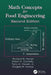 Math Concepts for Food Engineering by Richard W. Hartel