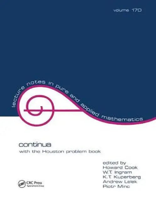 Continua: With the Houston Problem Book by Howard Cook