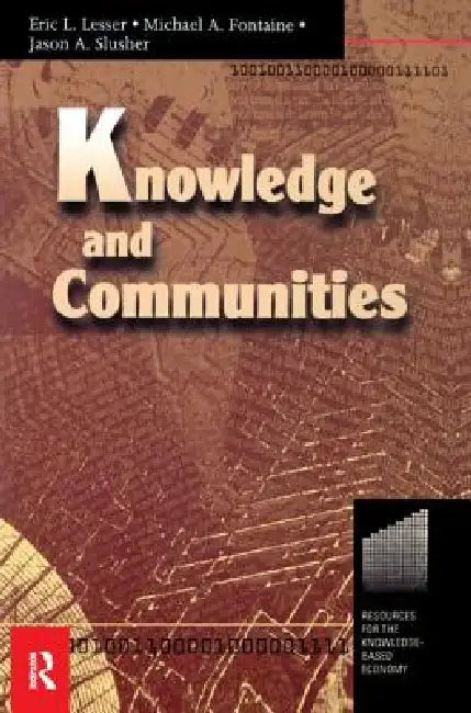 Knowledge and Communities by Eric Lesser