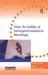 How to Lobby at Intergovernmental Meetings by Michael Strauss, Felix Dodds