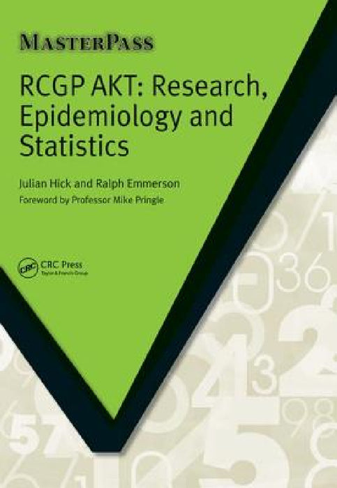 Rcgp Akt: Research, Epidemiology and Statistics by Julian Hick, Ralph Emmerson