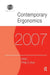 Contemporary Ergonomics 2007: Proceedings of the International Conference on Contemporary Ergonomics (Ce2007), 17-19 April 2007, Nottingham, UK by Philip D. Bust