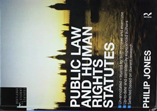 Public Law and Human Rights Statutes by Philip Jones