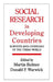 Social Research in Developing Countries: Surveys and Censuses in the Third World by Martin Bulmer