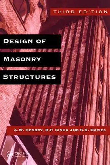 Design of Masonry Structures by A.W. Hendry