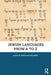 Jewish Languages from A to Z by Aaron D. Rubin