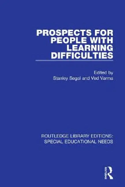 Prospects for People with Learning Difficulties by Stanley Segal