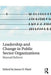 Leadership and Change in Public Sector Organizations: Beyond Reform by James D. Ward