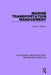 Marine Transportation Management by Henry S. Marcus