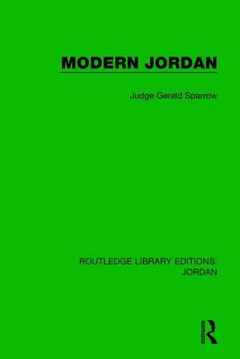 Modern Jordan by Judge Gerald Sparrow