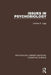 Issues in Psychobiology by Charles R. Legg