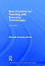 Best Practices for Teaching with Emerging Technologies by Michelle Pacansky-Brock
