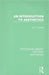 An Introduction to Aesthetics by E. F. Carritt