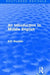 An Introduction to Middle English by E.E. Wardale