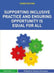 Supporting Inclusive Practice and Ensuring Opportunity is Equal for All by Gianna Knowles