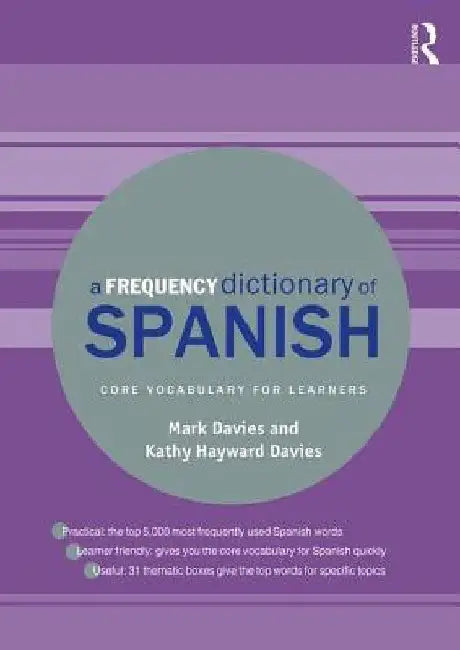 A Frequency Dictionary of Spanish: Core Vocabulary for Learners by Mark Davies