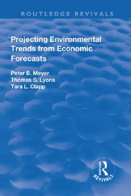 Projecting Environmental Trends from Economic Forecasts by Peter Meyer