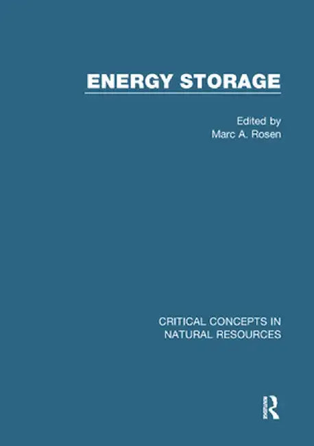 Energy Storage by Marc Rosen