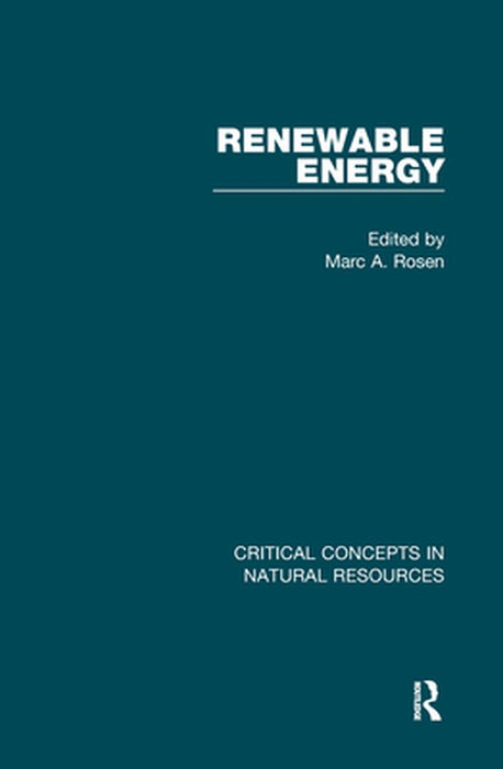 Renewable Energy by Marc Rosen