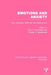 Emotions and Anxiety (Ple: Emotion): New Concepts, Methods, and Applications by Marvin Zuckerman