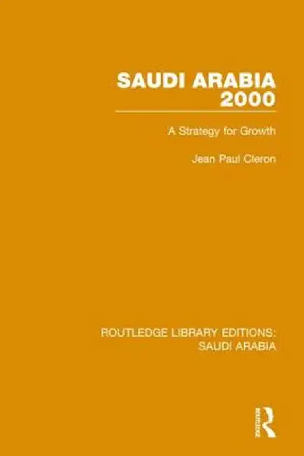 Saudi Arabia 2000 Pbdirect: A Strategy for Growth by Jean Cleron
