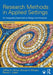 Research Methods in Applied Settings: An Integrated Approach to Design and Analysis by Jeffrey A. Gliner