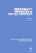 Personality Variables in Social Behavior by Thomas Blass