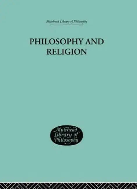 Philosophy and Religion by Axel Hagerstrom