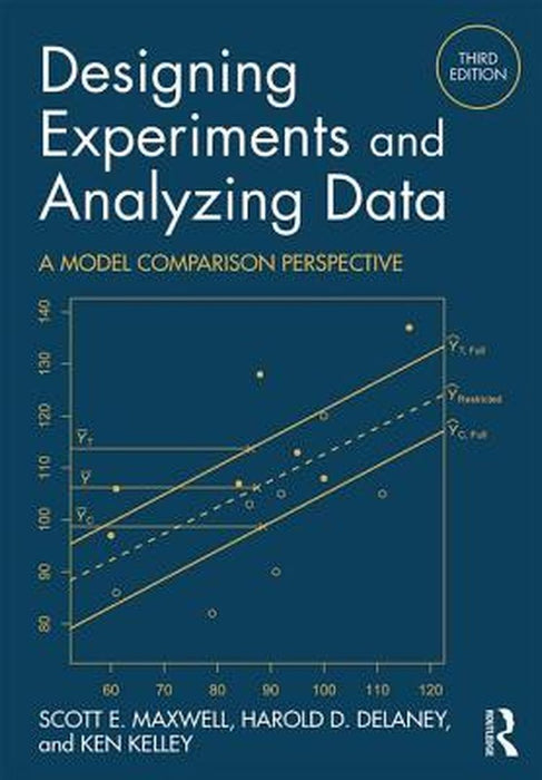 Designing Experiments and Analyzing Data: A Model Comparison Perspective by Scott E. Maxwell, Harold D. Delaney, Ken Kelley