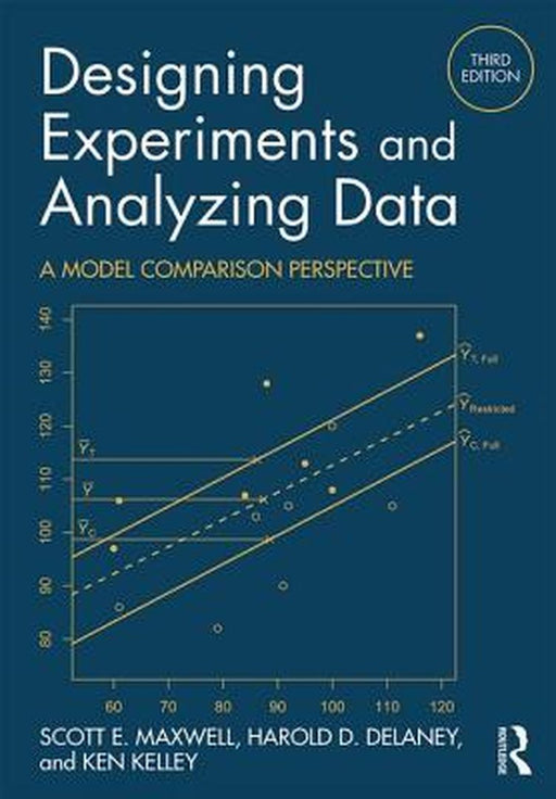 Designing Experiments and Analyzing Data: A Model Comparison Perspective by Scott E. Maxwell, Harold D. Delaney, Ken Kelley