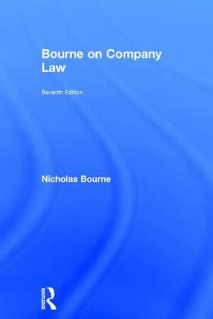 Bourne on Company Law by Nicholas Bourne