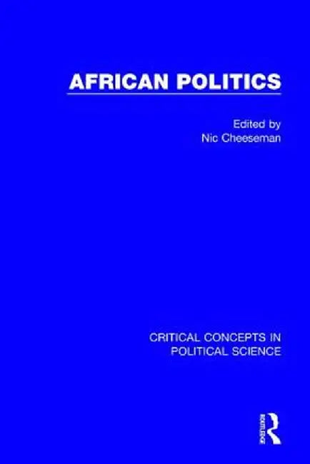 African Politics (4-Vol. Set) by Nic Cheeseman