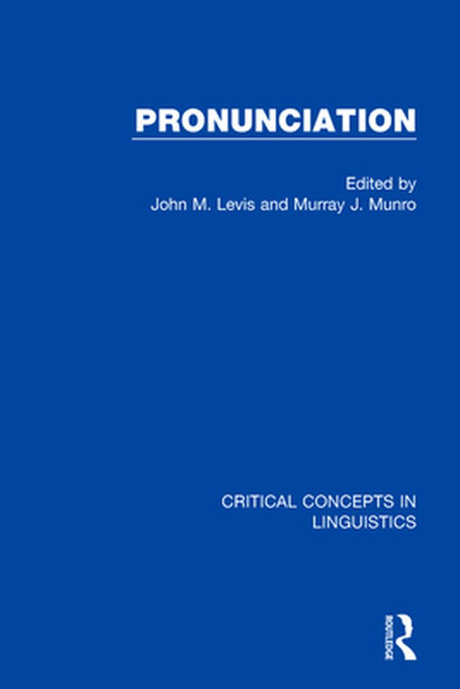 Pronunciation by John Levis