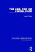 The Analysis of Knowledge by Ledger Wood