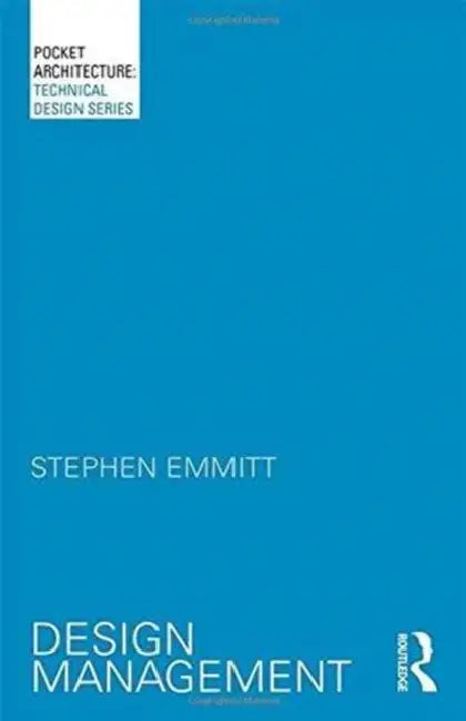 Design Management by Stephen Emmitt