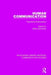 Human Communication: Theoretical Explorations by Albert Silverstein