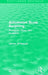 Automotive Scrap Recycling: Processes, Prices and Prospects by James. W Sawyer