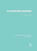 Accounting Queries (Rle Accounting) by Harold Edey