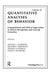 Computational and Clinical Approaches to Pattern Recognition and Concept Formation: Quantitative Analyses of Behavior, Volume IX by Michael L. Commons
