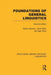 Foundations of General Linguistics by Martin Atkinson
