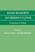Hazard Management and Emergency Planning: Perspectives in Britain by Dennis Parker