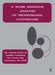 A Work Behavior Analysis of Professional Counselors by National Board for Certif