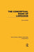 The Conceptual Basis of Language (RLE Linguistics A: General Linguistics) by David McNeill