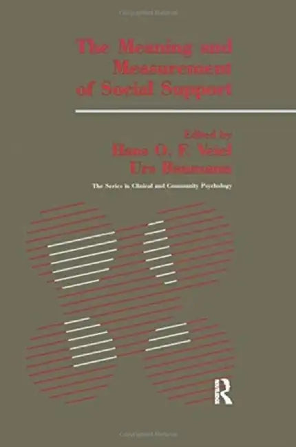 The Meaning and Measurement of Support by Hans O. Veiel