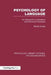 Psychology of Language (PLE: Psycholinguistics): An Introduction to Sentence and Discourse Processes by Murray Singer