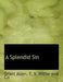 A Splendid Sin by Grant Allen