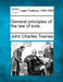 General Principles of the Law of Torts. by John Charles Townes