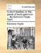 A Short Treatise on the Game of Back-Gammon. ... by Edmond Hoyle, Gent. by Edmond Hoyle